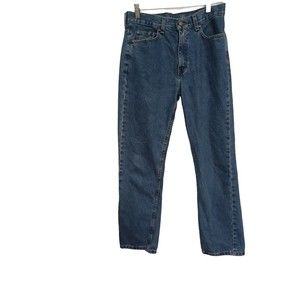 George Pants Mens 30×30 Blue Denim Jeans Regular  Cotton Blend Stretch Western